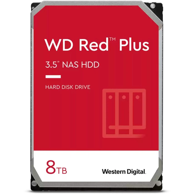 Жорсткий диск 3.5" 8TB WD (# WD80EFBX #) - изображение 1
