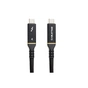 Дата кабель USB-C to USB-C 1.0m USB4 40Gbps, 100W, 20V/ 5A, 4K/ 60HZ PowerPlant (CA913299) - зменшене зображення 1