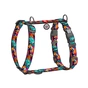 Шлея для собак WAUDOG H-подібна анатомічна Nylon з QR адресником "Зубасті монстри" пластиковий фастекс S (343-4048) - зменшене зображення 1