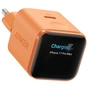 Зарядное устройство Anker USB-C 45W Smart Display orange (A121DGO1) - уменьшенное изображение 1