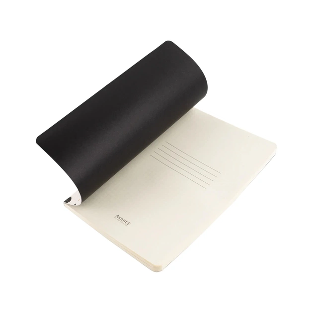 Книга записна Axent A5 Black&White, 60 аркушів клітинка (8710-7-A) - зображення 3