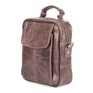 Сумка Shvigel Шкіряна Коричнева (00874) зображення 1