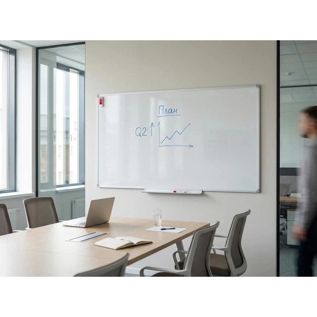 Офісна дошка Sector магнітно-маркерна, 200х100 см (М2010) - picture 6