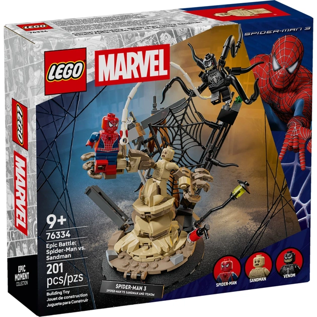 Конструктор LEGO Super Heroes Легендарна битва: Людина-павук vs. Піщана людина (76334) - зображення 1