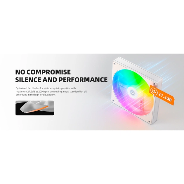 Кулер до корпусу ID-Cooling AS-120-ARGB-W TRIO - picture 9