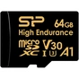 Карта пам'яті Silicon Power 64GB microSDXC class 10 UHS-I U3 V30 A1 High Endurance (SP064GBSTXDV3V1HSP) - зменшене зображення 1