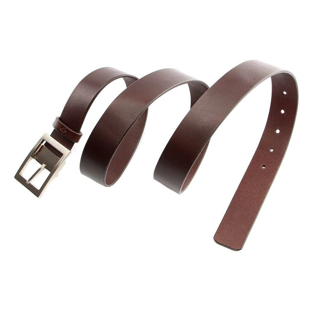 Ремінь Grande Pelle Шкіряний Коричневий (00242) - зображення 10