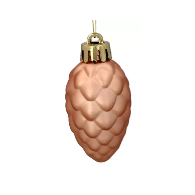 Ялинкова іграшка Chomik пластикові кульки компл. 31шт, 3см, рожево-пудрові (5900779877160_2) - picture 3