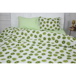 Постільна білизна MirSon Бязь Ranforce Elite 17-0523 Kiwi Односпальний (2200004665320) зображення 1