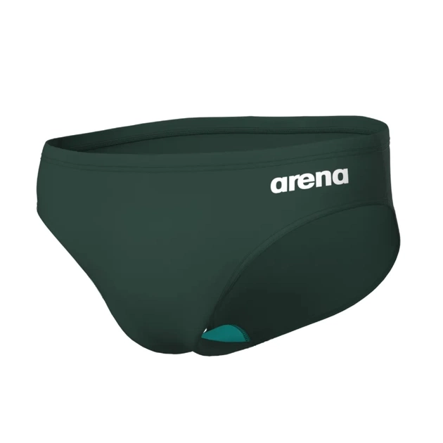 Плавки Arena Team Swim Briefs Solid 004773-660 оливковий 90 (3468337523420) - зображення 7