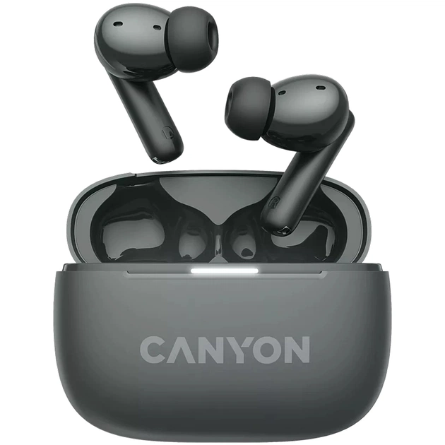 Наушники Canyon TWS-10 OnGo ANC ENC Black (CNS-TWS10BK) - изображение 1