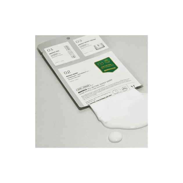 Маска для обличчя VT Cosmetics Reedle Shot All In One 3 Step Mask 1.5 г + 1.5 г + 25 г (8803463003449) - picture 2