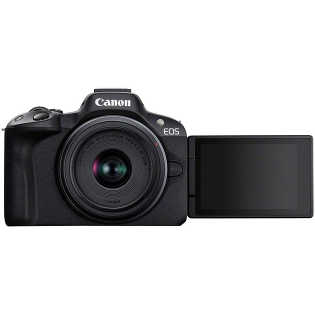 Цифровий фотоапарат Canon EOS R50 + RF-S 18-45 IS STM Black (5811C033) - picture 4