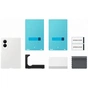 Чохол до мобільного телефона Samsung Silicone Magnet Fold 8 White (EF-EF971CWEGUA) - зменшене зображення 5
