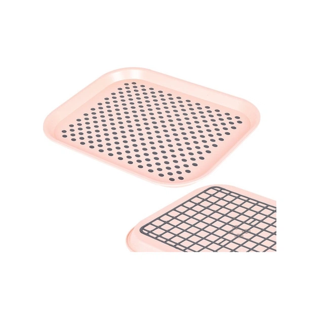 Таця Irak Plastik з протиковзким покриттям сіра (5852) - picture 4