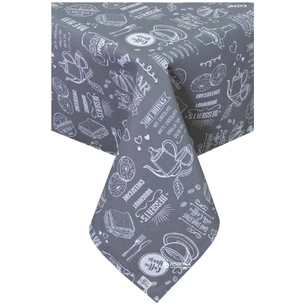 Скатертина Прованс Grey Breakfast 180х136 см (4823093408395) зображення 1