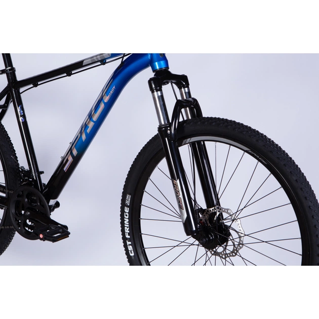 Велосипед Space 27.5" PHAETON DD FR рама-19" AL 2026 чорно-синій (OPS-SP-27.5-087) - зображення 4