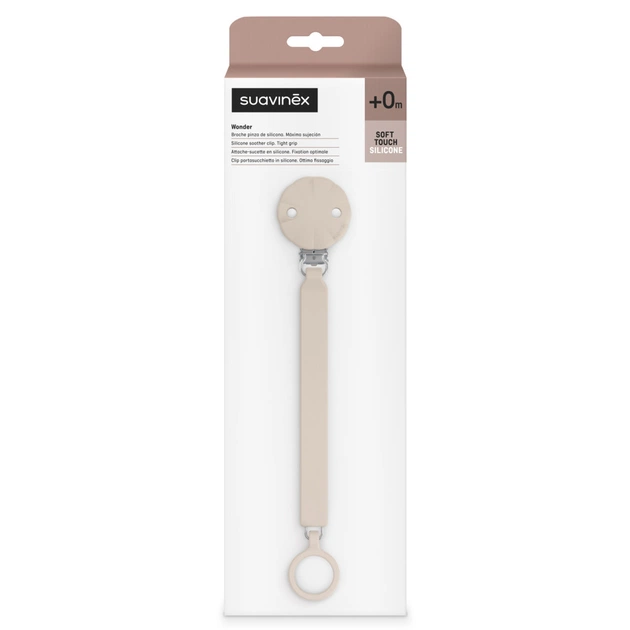 Кліпса для пустушок Suavinex Wonder нюдова (402541) - picture 5