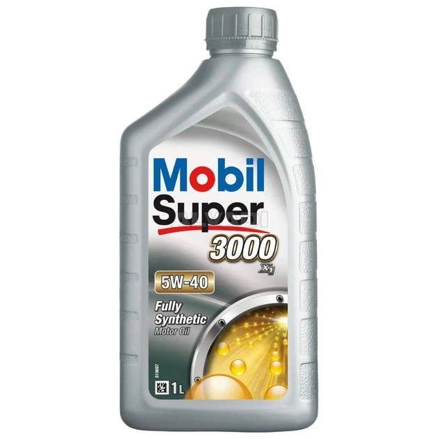 Моторное масло Mobil SUPER 3000 5W40 1л - изображение 1