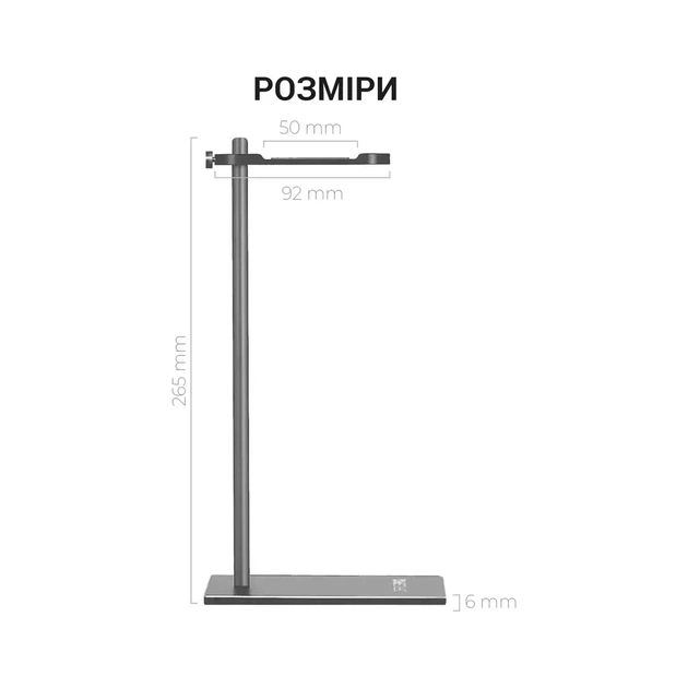Підставка для гарнітури OfficePro Aluminum Alloys Grey (LS350G) - picture 12