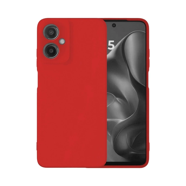 Чохол до мобільного телефона Intaleo Silicone Motorola Moto G24 Power Red (1283126640193) - зображення 1