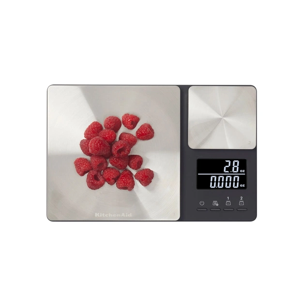 Ваги кухонні KitchenAid Measuring KQ909G, з подвійною платформою - picture 6