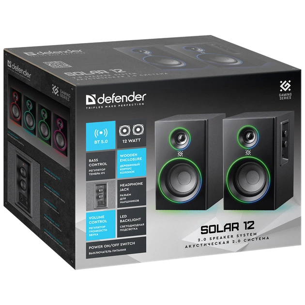 Акустична система Defender Solar Black (65712) - picture 7