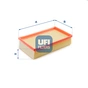 Повітряний фільтр для автомобіля UFI 30.914.02 - зменшене зображення 1