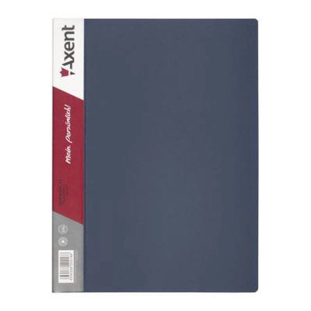 Папка з файлами Axent 20 sheet protectors, gray (1020-03-А) - picture 1