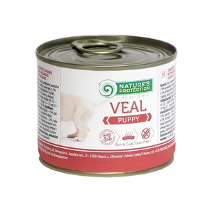 Консерви для собак Nature's Protection Puppy Veal 200 г (KIK45086) зображення 1