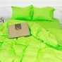Постільна білизна MirSon Satin Stripe 30-0016 Light Green 160х220 Сімейна (2200005253700) - зменшене зображення 4