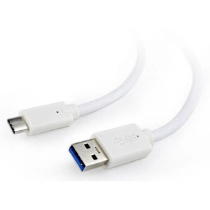 Дата кабель USB 3.0 AM to USB-C 3.0m Cablexpert (CCP-USB3-AMCM-W-10) зображення 1