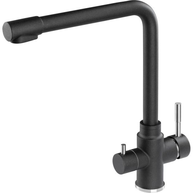 Смеситель GRANADO Badalona LUX black shine (gz0401L) - изображение 1