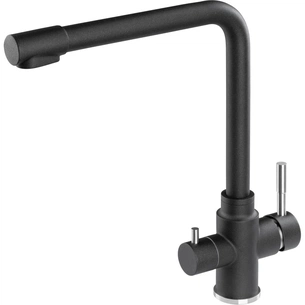 Змішувач GRANADO Badalona LUX black shine (gz0401L) зображення 1