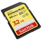 Карта пам'яті SanDisk 32GB SDHC class 10 V30 UHS-I U3 4K Extreme (SDSDXWF-032G-GNCIN) - зменшене зображення 2