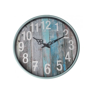 Настінний годинник Optima Retro пластиковий, колір дерева (O52107) зображення 1