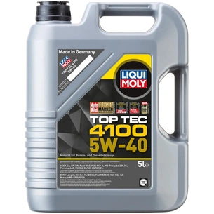 Моторна олива Liqui Moly Top Tec 4100 5W-40 5л (9511) зображення 1