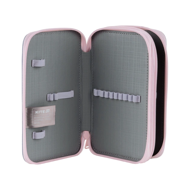 Пенал Kite 623 College Line Girl, 2 відділення (K25-623-1) - picture 5