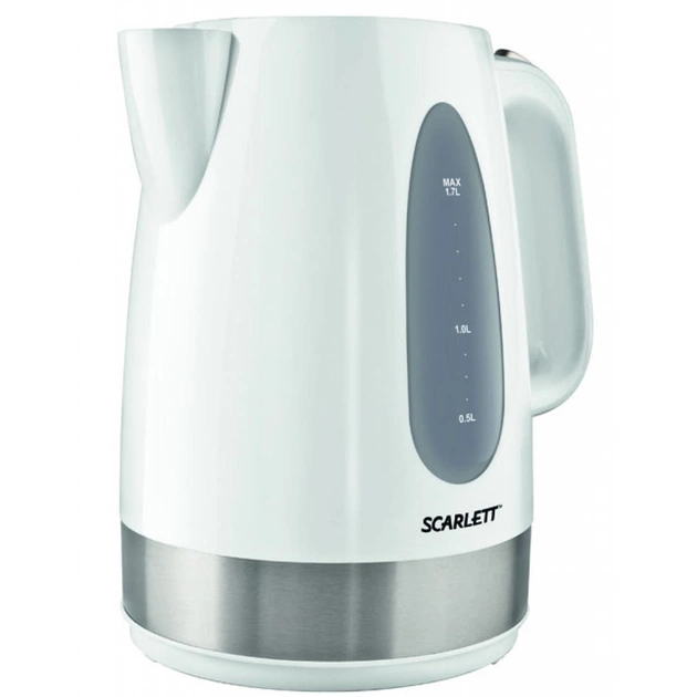 Електрочайник Scarlett SC-1028 white (SC-1028white) - зображення 1