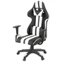 Крісло ігрове Аклас Стрік Light ANF Білий (PU-чорний/білий) (00160343) - зменшене зображення 1