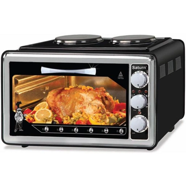 Електропіч Saturn ST-EC1072 Black - изображение 1