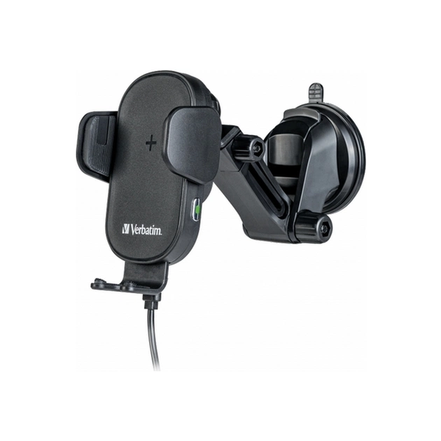 Універсальний автотримач Verbatim FWC-01 with Qi Fast Wireless Car Charger (49552) - picture 1