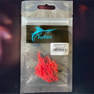 Силікон рибальський Reflex Мотиль 35*1мм Червоний П/Е європідвіс (7407000004657) зображення 1