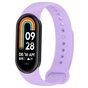 Силіконовий ремінець BeCover для Xiaomi Mi Smart Band 8 Light Purple (709405) - зменшене зображення 1