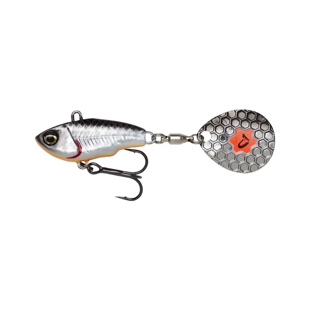 Блесна Savage Gear Fat Tail Spin 80mm 24.0g Dirty Silver (1854.44.11) - изображение 1