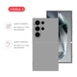 Чохол до мобільного телефона Intaleo Silicone Samsung Galaxy S24 Ultra Grey (1283126600401) - зменшене зображення 3