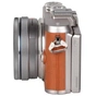 Цифровий фотоапарат Olympus E-PL8 14-42 mm Pancake Zoom Kit brown/silver (V205082NE000) - зменшене зображення 5