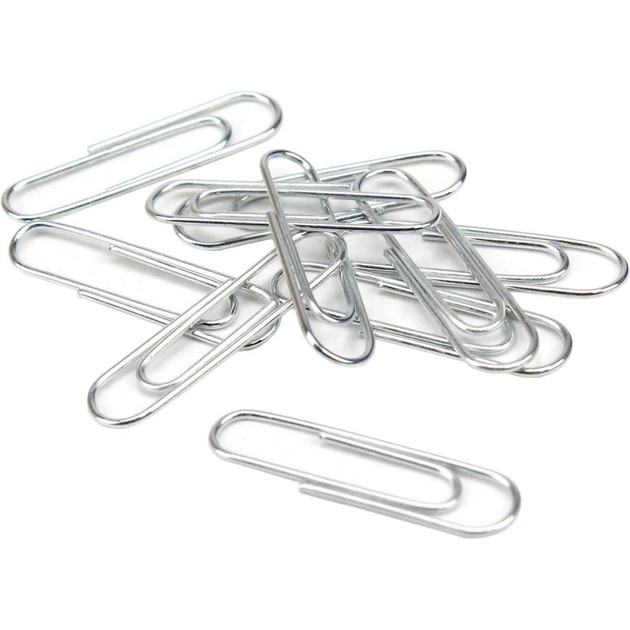 Скріпки канцелярські Delta by Axent rounded, 25 мм, 50 шт. (D4113) - picture 1