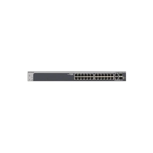 Комутатор мережевий Netgear S3300-28X (GS728TX) 24x1GE, 2x10GE, 2xSFP+, керований з можл (GS728TX-100NES) зображення 1