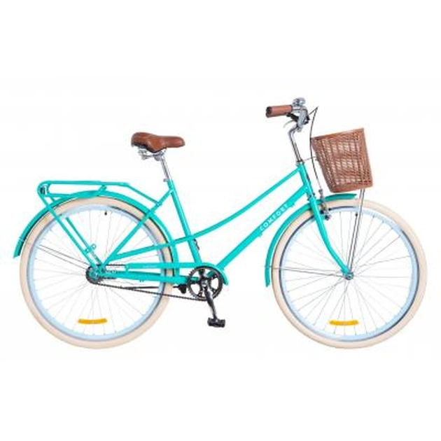 Велосипед Дорожник 28" COMFORT FEMALE 2018 14G рама-19,5" St бірюзовий (OPS-D-28-103) - изображение 1